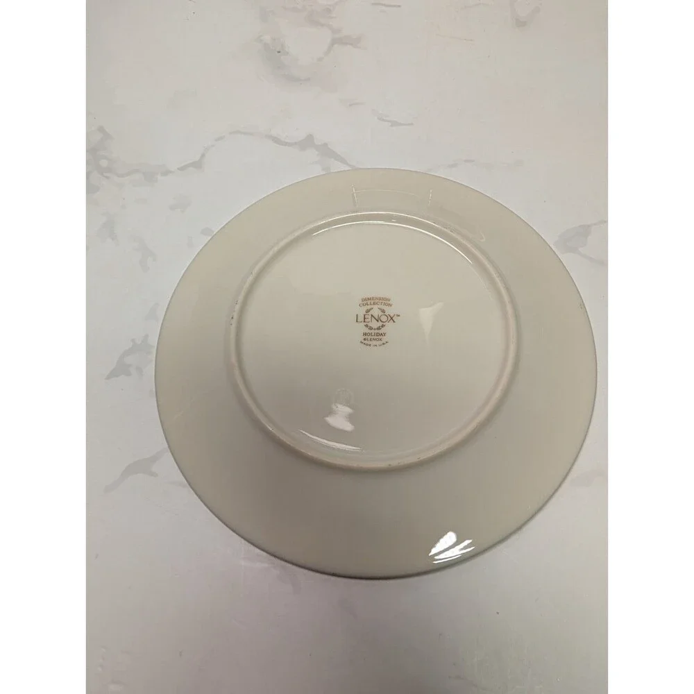 Lenox Holiday Dimension Bread & Butter Plate 6 3/8
